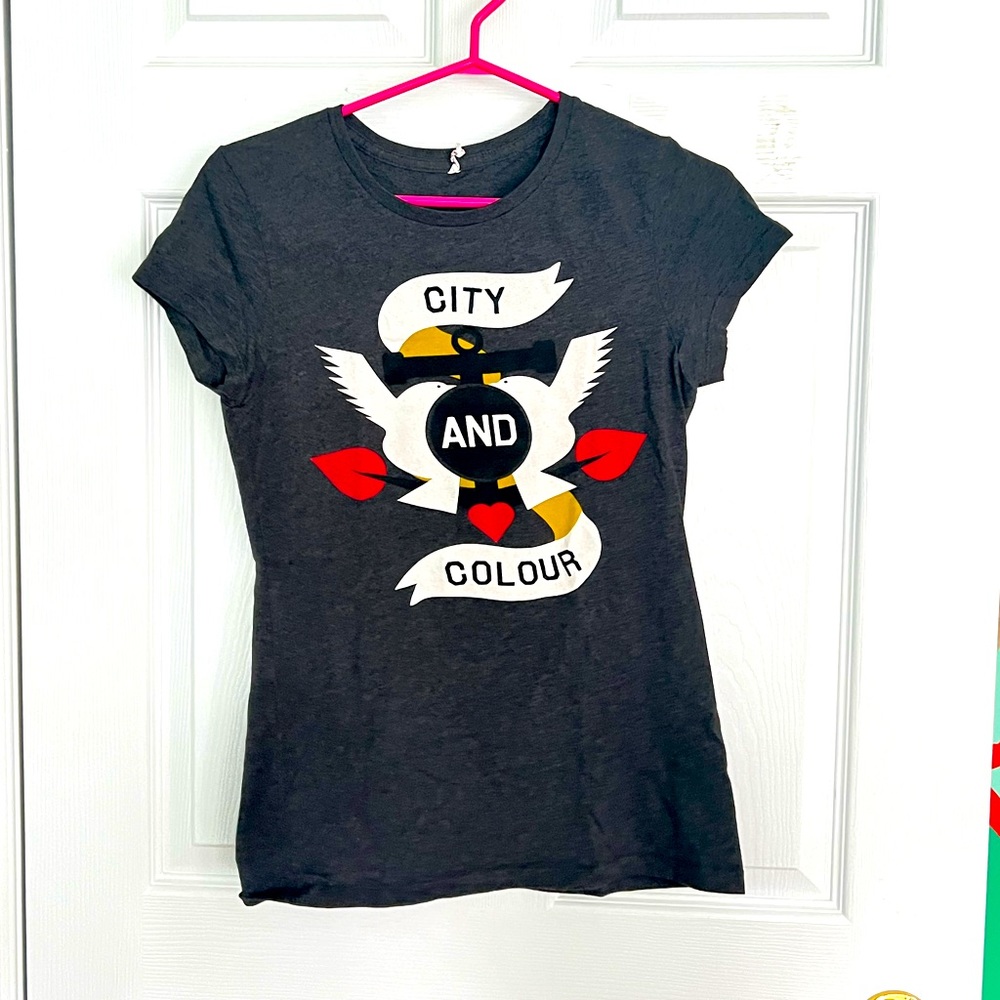 City & Colour concert t-shirt RARE